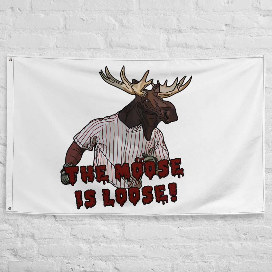 The Moose is Loose Flag