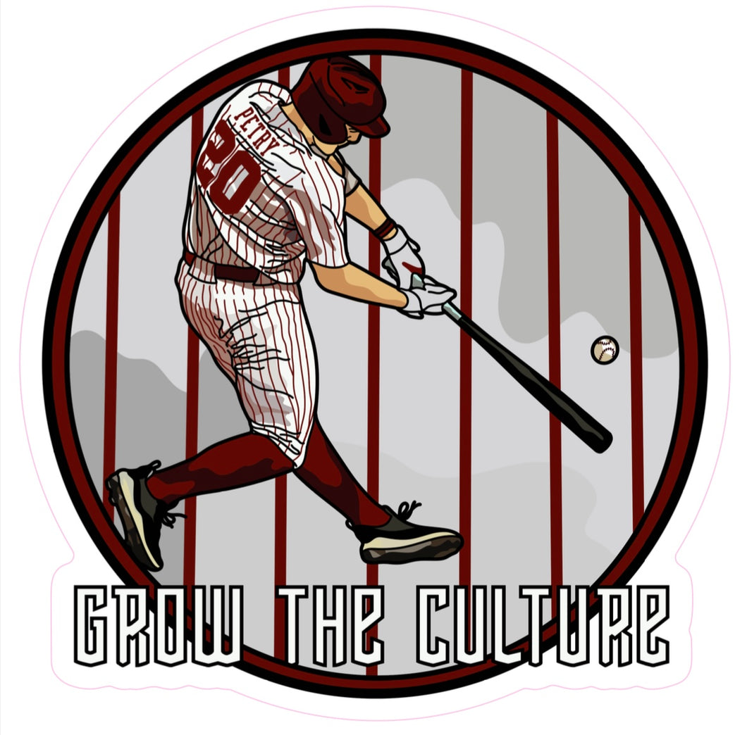 Grow The Culture Sticker (Pack of 2)