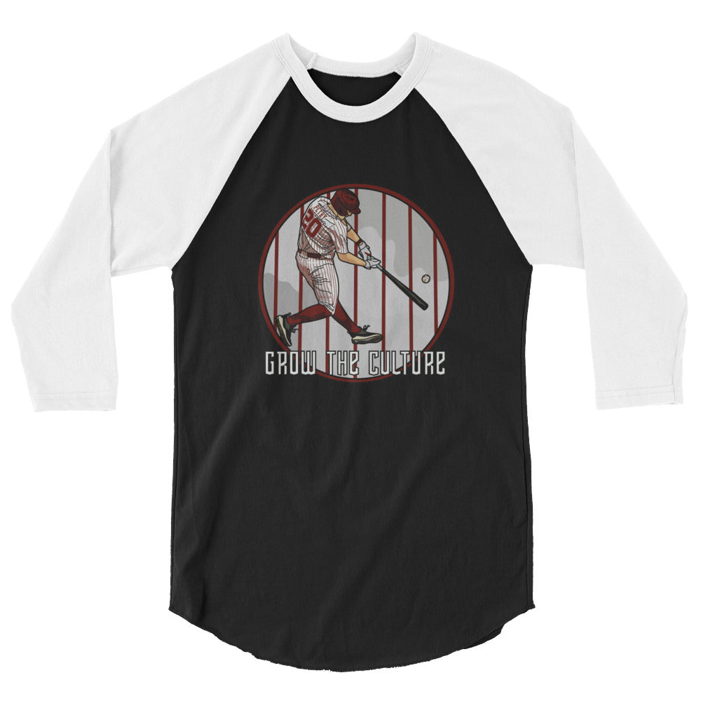 Grow The Culture 3/4 Sleeve Raglan Shirt