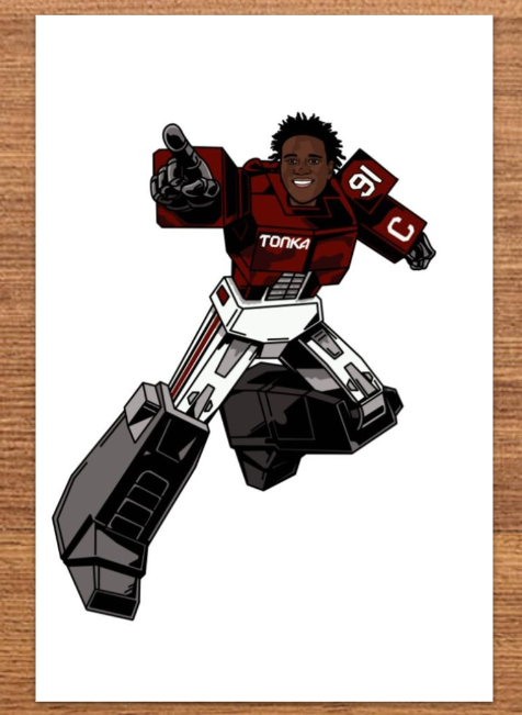 TONKA TRANSFORMER Autographed Poster