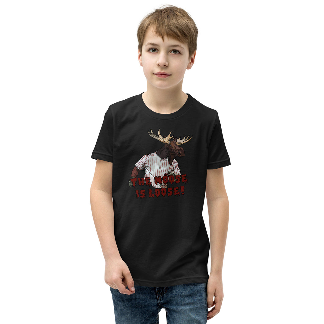 The Moose is Loose Youth Short Sleeve T-Shirt