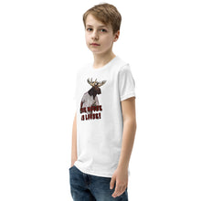 Load image into Gallery viewer, The Moose is Loose Youth Short Sleeve T-Shirt
